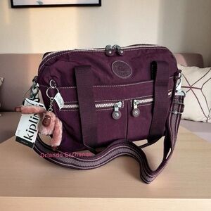 Kipling Nylon Klara Shoulder Crossbody Bag